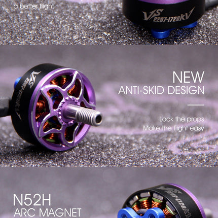 BrotherHobby VS 2207 Motor (1700kV, 2400kV, 2700kV)