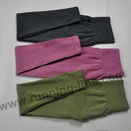 Seamless Yoga Pants - Moisture-Wicking Comfort in Stylish Brown for Gym and Everyday Wear