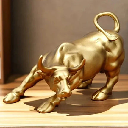 Bull Market Resin Ornaments
