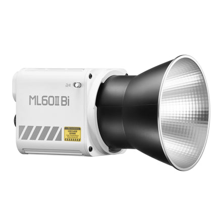 GODOX ML60IIBI Compact Video Light with AK-B02 V-Mount Battery Grip Handle