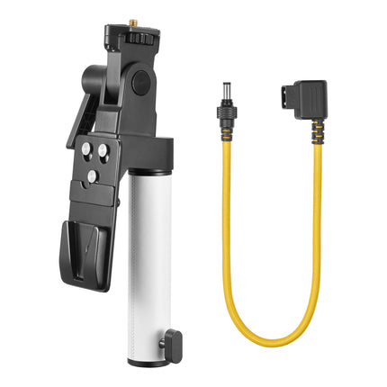 GODOX ML60IIBI Compact Video Light with AK-B02 V-Mount Battery Grip Handle