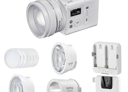 ML80Bi Bi-colour LED Video Light Compact Complete Kit