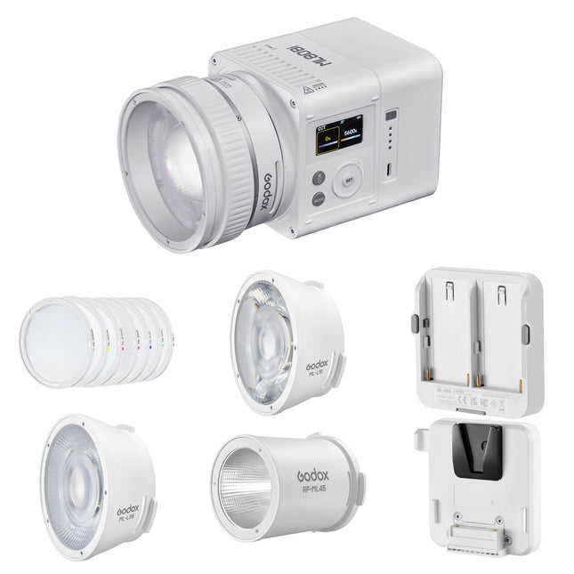 GODOX ML80Bi Bi-colour LED Video Light Compact Complete Kit