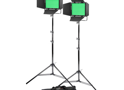 Godox Litemons LP600R RGB LED Continuous Twin Panel Lighting Kit
