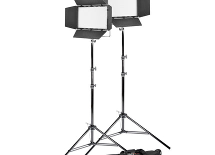 Litemons LP1200BI Powerful Bi-Colour LED Continuous Twin Lighting Kit