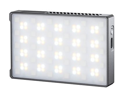 KNOWLED C5R Pocket-Sized Creative RGBWW LED Panel with Built-in Rechargeable Battery