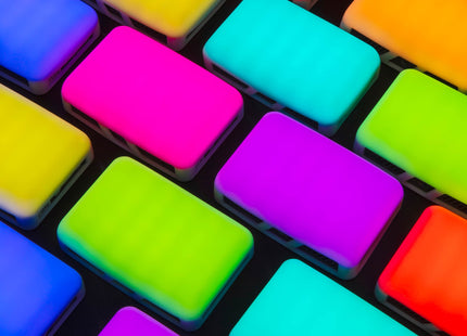 KNOWLED C5R Pocket-Sized Creative RGBWW LED Panel with Built-in Rechargeable Battery