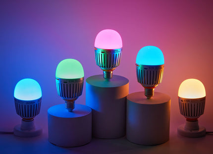 KNOWLED C10R E27 RGBWW Creative Practical Lighting Bulb