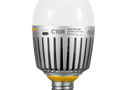 KNOWLED C10R K8 E27 RGBWW Creative Bulb 8-Light Kit for Practical Set Lighting