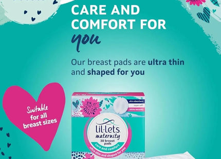Lil-Lets Maternity Breast Pads 30 pcs