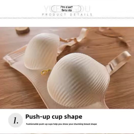Wireless Push-Up Comfort Bra | Seamless Lift & Support