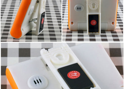 Kitchen Timer 24 Hours Digital Alarm Clock LCD Screen Magnetic Backing for Cooking Baking