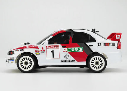 Carisma GT24 Mitsubishi Lancer Evolution IV 1/24 4WD Micro Rally Car RTR