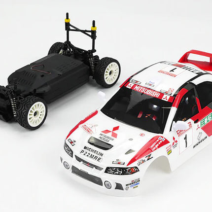 Carisma GT24 Mitsubishi Lancer Evolution IV 1/24 4WD Micro Rally Car RTR