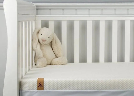 CuddleCo Harmony Hypo-Allergenic Bamboo Sprung Cot Mattress 120 x 60cm