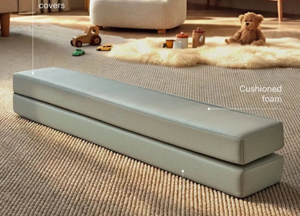 CuddleCo Soft Play Balance Beam - Sea Salt