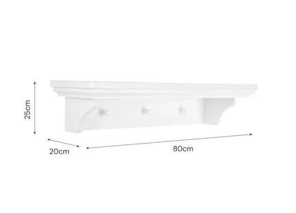 CuddleCo Beaumont Shelf - White