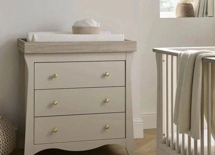 CuddleCo Clara Dresser Changer - Cashmere & Ash