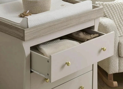 CuddleCo Clara Dresser Changer - Cashmere & Ash