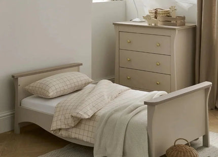 CuddleCo Clara Toddler Bed - Cashmere/Ash