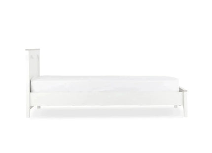 CuddleCo Clara Single Bed - White/Ash