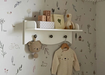 CuddleCo Clara Wall Shelf - White