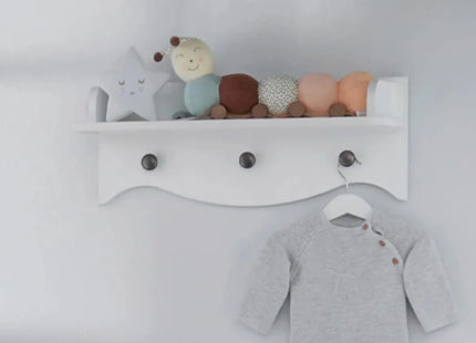 CuddleCo Clara Wall Shelf - White