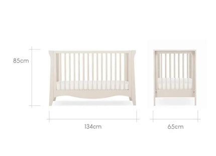 CuddleCo Clara Mini Cot Bed - Cashmere