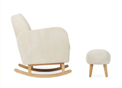 CuddleCo Etta Nursing Chair & Footstool - Sand