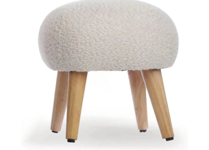 CuddleCo Etta Nursing Chair & Foot Stool - Boucle Mushroom