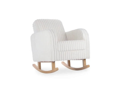 CuddleCo Etta Nursing Chair - Faux Fur Cream