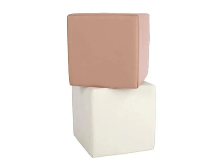 CuddleCo Soft Play Cubes 2 Piece - Tuscany/Pebble