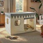 CuddleCo Play House with Bunting - Sea Salt - Sea Salt