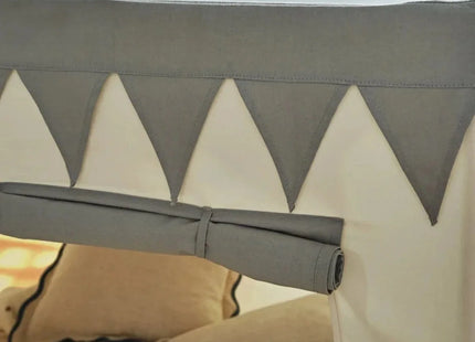 CuddleCo Play House with Bunting - Sea Salt