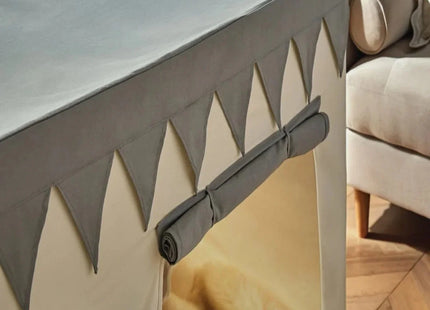CuddleCo Play House with Bunting - Sea Salt