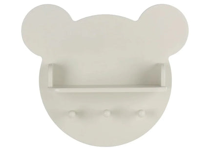 CuddleCo Play House Bear Shelf - Pebble