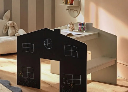 CuddleCo Play House Desk for 2 - Pebble