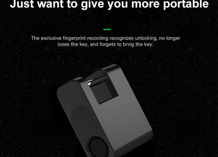 XB30F Mini Smart Fingerprint Padlock Trolley Case Lock, XB30F