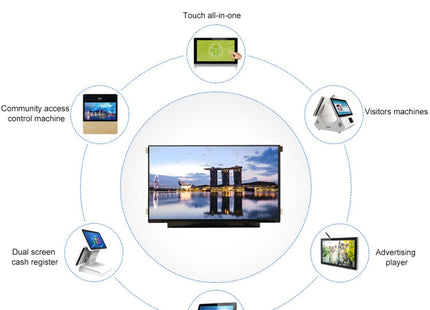 N133BGE-L41 13.3 inch 40 Pin High Resolution 1366x768 Laptop Screen TFT LCD Panels, N133BGE-L41
