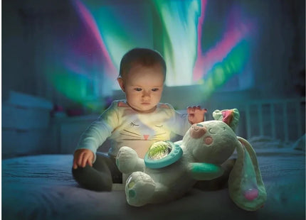 Clementoni Northern Lights Plush Arctic Bunny Projector