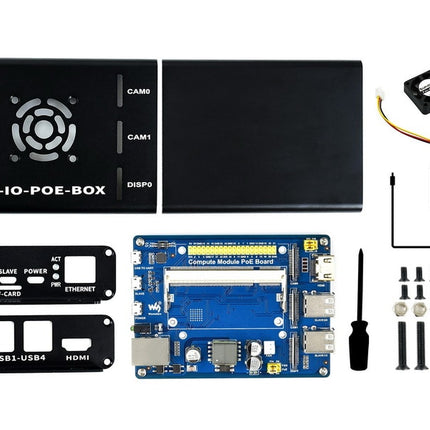 Raspberry Pi Compute POE Mini Computer (CM-IO-POE-BOX-UK)