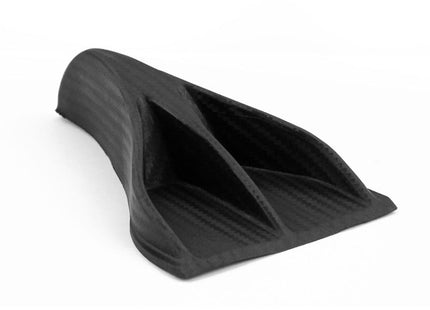 7 PCS Universal Car Eagle Claw Style Shark Fin Diffuser Vortex Generator Roof Spoiler, Carbon Fiber