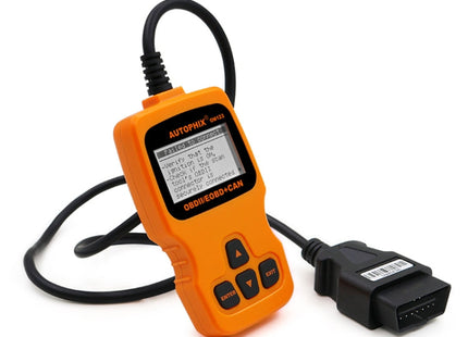 AUTOPHIX OM123 Car Portable OBD2 Scanner Car Diagnostic Tool OBD 2 Automotive Scanner EOBD Code Reader, OM123 (Orange)