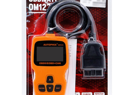 AUTOPHIX OM123 Car Portable OBD2 Scanner Car Diagnostic Tool OBD 2 Automotive Scanner EOBD Code Reader, OM123 (Orange)