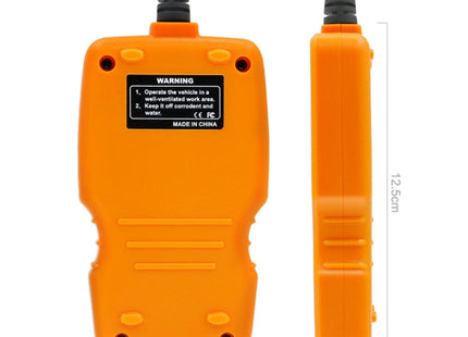 AUTOPHIX OM123 Car Portable OBD2 Scanner Car Diagnostic Tool OBD 2 Automotive Scanner EOBD Code Reader, OM123 (Orange)