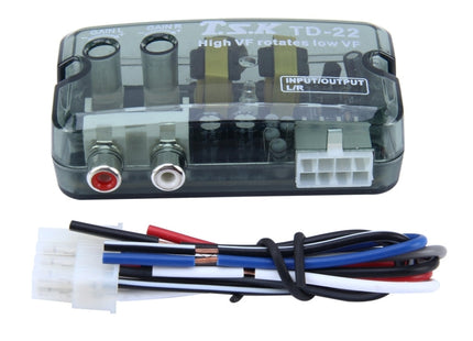 TSK TD-22 Car Stereo Speaker Level Converter, High VF Rotates Low VF, Car High VF Rotates Low VF Converter