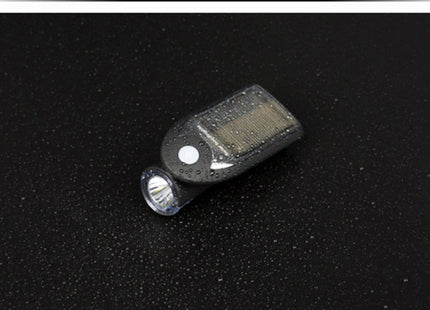 3W 240LM USB Solar Energy Motorcycle / Bicycle Front Light (Black)