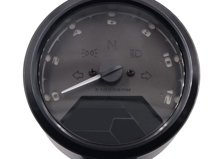 Motorcycle LCD Digital Tachometer Speedometer Odometer Gauge, CS-363