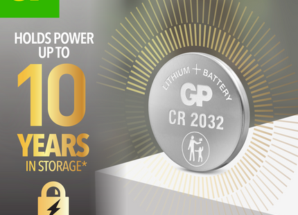 GP CR1632 Ultra Plus 3V Lithium Coin Cell Battery