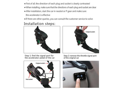 TROS KS-5Drive Potent Booster for Toyota Hiace 2006-2020 Electronic Throttle Controller, For Toyota Hiace